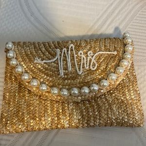 Mrs. Clutch.  Perfect for brides-to-be!